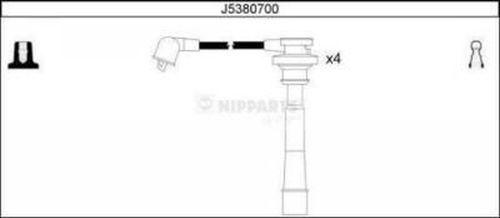 Nipparts J5380700 - Alovlanma kabeli dəsti furqanavto.az