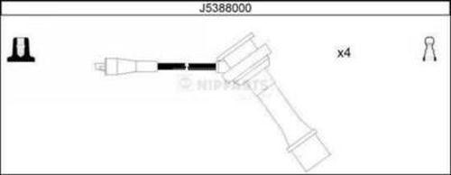 Nipparts J5388000 - Alovlanma kabeli dəsti furqanavto.az