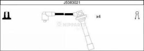 Nipparts J5383021 - Alovlanma kabeli dəsti furqanavto.az