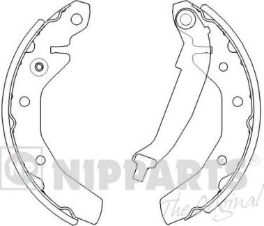 Nipparts J3500905 - Əyləc Başlığı Dəsti furqanavto.az