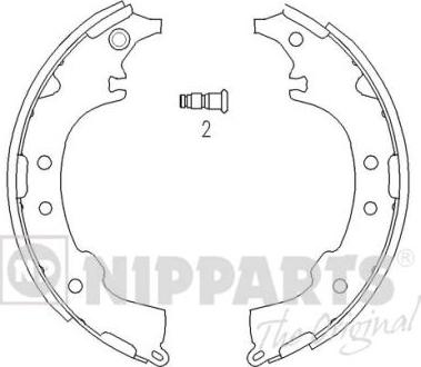 Nipparts J3502068 - Əyləc Başlığı Dəsti furqanavto.az