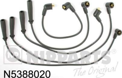 Nipparts N5388020 - Alovlanma kabeli dəsti furqanavto.az