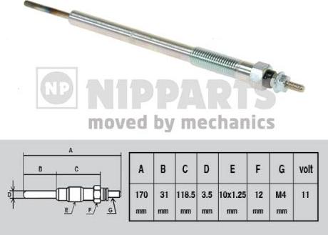 Nipparts N5715016 - İşıqlandırma şamı furqanavto.az