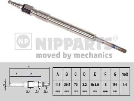 Nipparts N5715018 - İşıqlandırma şamı furqanavto.az