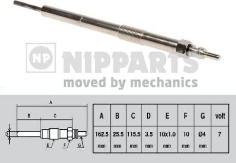 Nipparts N5711033 - İşıqlandırma şamı furqanavto.az