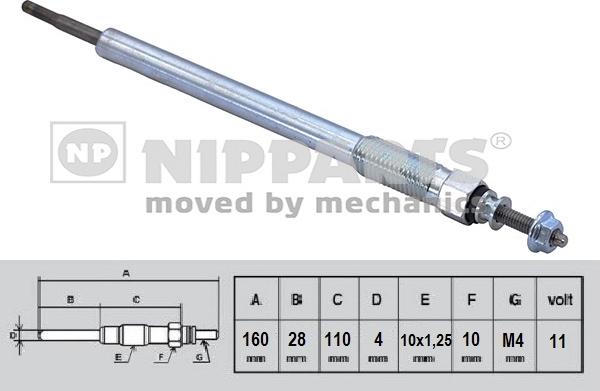 Nipparts N5712031 - İşıqlandırma şamı furqanavto.az