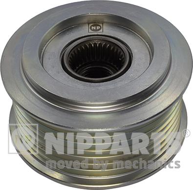 Nipparts N1184002 - Kasnak, alternator, sərbəst dönərli mufta furqanavto.az