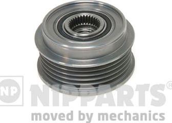 Nipparts N1180507 - Kasnak, alternator, sərbəst dönərli mufta furqanavto.az