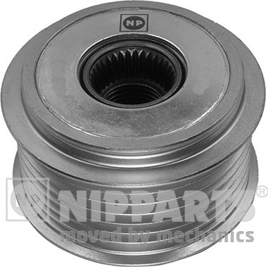 Nipparts N1180515 - Kasnak, alternator, sərbəst dönərli mufta furqanavto.az