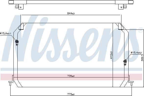 Nissens 94056 - Kondenser, kondisioner furqanavto.az