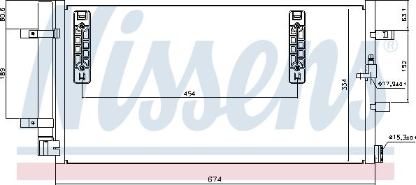 Nissens 940042 - Kondenser, kondisioner furqanavto.az