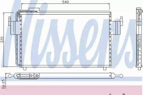 Nissens 94102 - Kondenser, kondisioner furqanavto.az