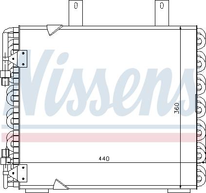 Nissens 94172 - Kondenser, kondisioner furqanavto.az