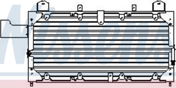 Nissens 94318 - Kondenser, kondisioner furqanavto.az