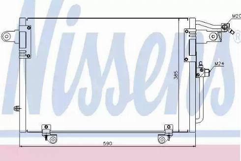 Nissens 94214 - Kondenser, kondisioner furqanavto.az