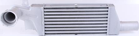 Nissens 96656 - Intercooler, şarj cihazı furqanavto.az