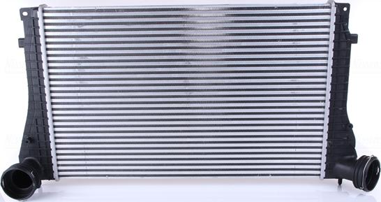 Nissens 96633 - Intercooler, şarj cihazı furqanavto.az