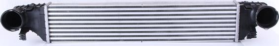 Nissens 96672 - Intercooler, şarj cihazı furqanavto.az