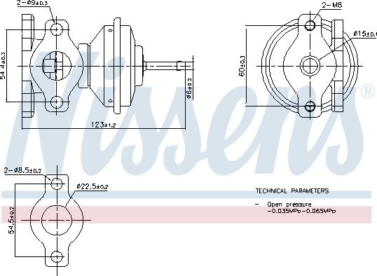 Nissens 98471 - EGR Valf furqanavto.az