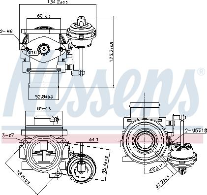 Nissens 98182 - EGR Valf furqanavto.az