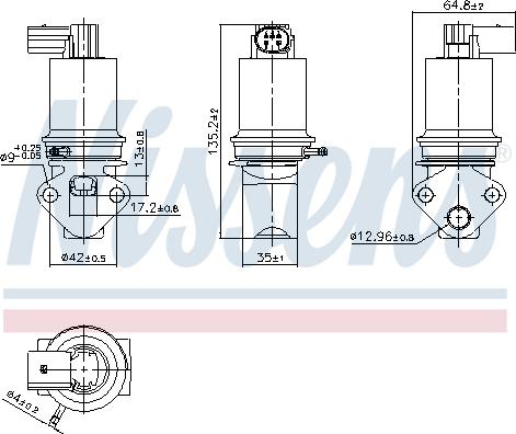 Nissens 98372 - EGR Valf furqanavto.az