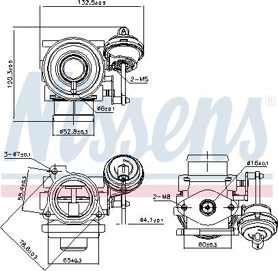 Nissens 98225 - EGR Valf furqanavto.az