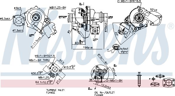 Nissens 93421 - Şarj cihazı, doldurma sistemi furqanavto.az