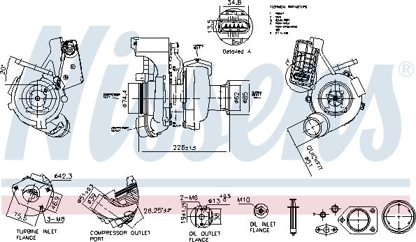 Nissens 93564 - Şarj cihazı, doldurma sistemi furqanavto.az