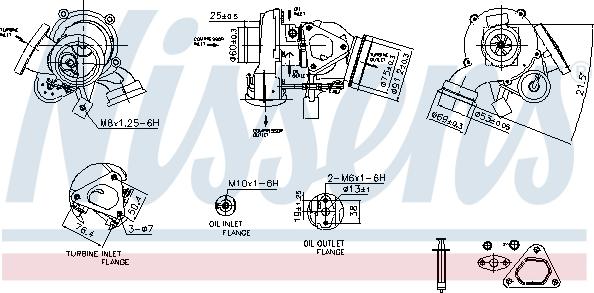 Nissens 93527 - Şarj cihazı, doldurma sistemi furqanavto.az