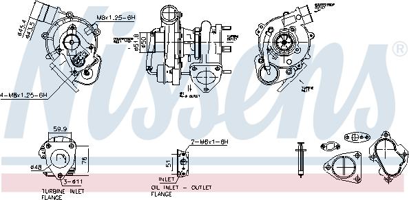 Nissens 93667 - Şarj cihazı, doldurma sistemi furqanavto.az