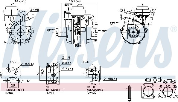 Nissens 93615 - Şarj cihazı, doldurma sistemi furqanavto.az