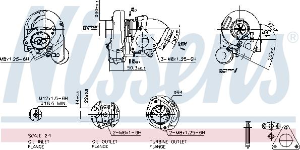 Nissens 93058 - Şarj cihazı, doldurma sistemi furqanavto.az