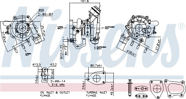 Nissens 93233 - Şarj cihazı, doldurma sistemi furqanavto.az