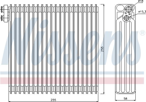 Nissens 92213 - Buxarlandırıcı, kondisioner furqanavto.az