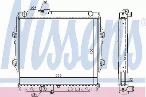 KOYORAD PL011004 - Radiator, mühərrikin soyudulması furqanavto.az