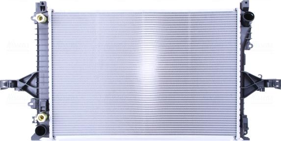 Nissens 65553A - Radiator, mühərrikin soyudulması furqanavto.az