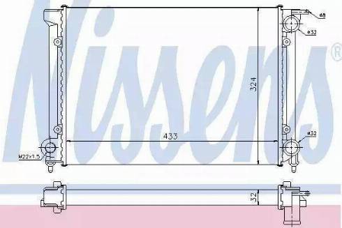 Magneti Marelli 350213202000 - Radiator, mühərrikin soyudulması furqanavto.az