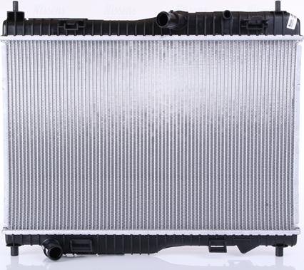 Nissens 66858 - Radiator, mühərrikin soyudulması furqanavto.az