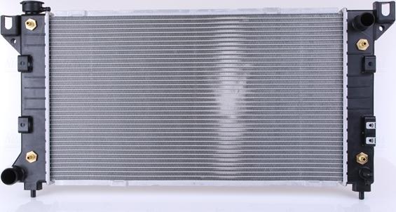 Nissens 60999A - Radiator, mühərrikin soyudulması furqanavto.az