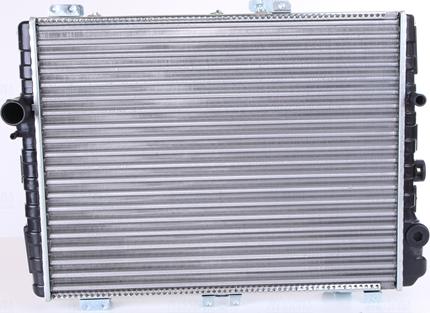 Nissens 604411 - Radiator, mühərrikin soyudulması furqanavto.az