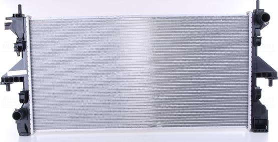 Nissens 606554 - Radiator, mühərrikin soyudulması furqanavto.az