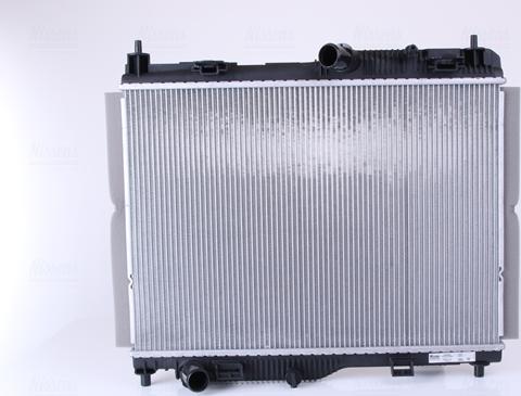 Nissens 606662 - Radiator, mühərrikin soyudulması furqanavto.az