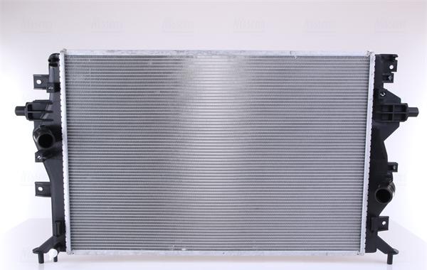 Nissens 606607 - Radiator, mühərrikin soyudulması furqanavto.az