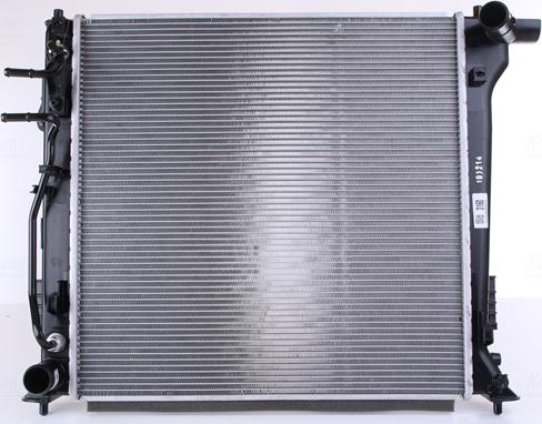 Nissens 606099 - Radiator, mühərrikin soyudulması furqanavto.az