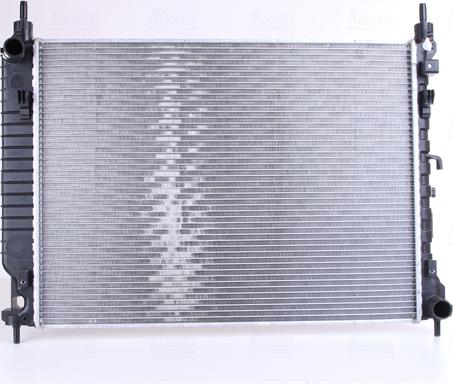 Nissens 606255 - Radiator, mühərrikin soyudulması furqanavto.az