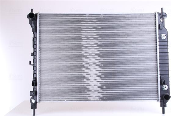 Nissens 606256 - Radiator, mühərrikin soyudulması furqanavto.az