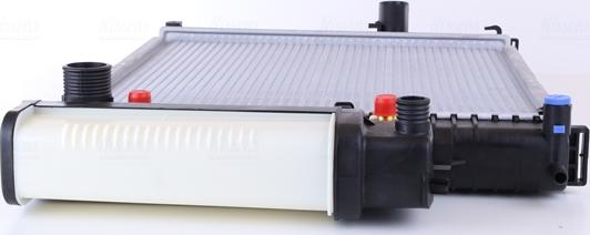 Nissens 60709A - Radiator, mühərrikin soyudulması furqanavto.az