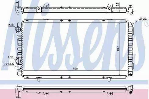 FPS 20 A722 - Radiator, mühərrikin soyudulması furqanavto.az