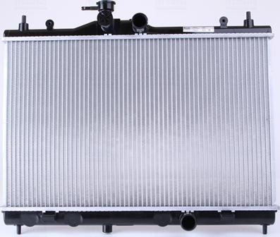 Nissens 68741 - Radiator, mühərrikin soyudulması furqanavto.az