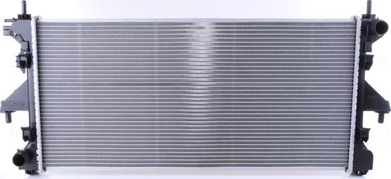 Nissens 63555A - Radiator, mühərrikin soyudulması furqanavto.az